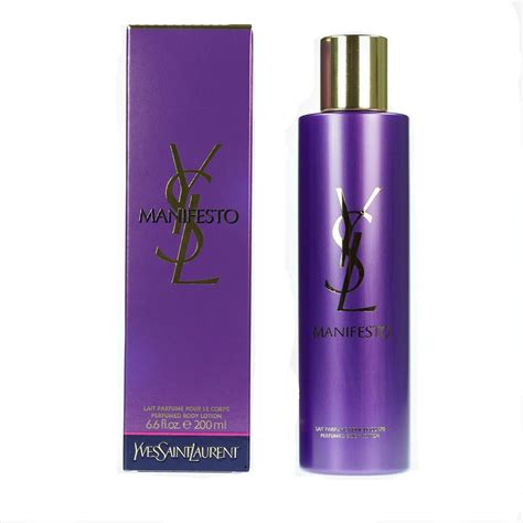 ysl manifesto body lotion billiger|Manifesto by Yves Saint Laurent .